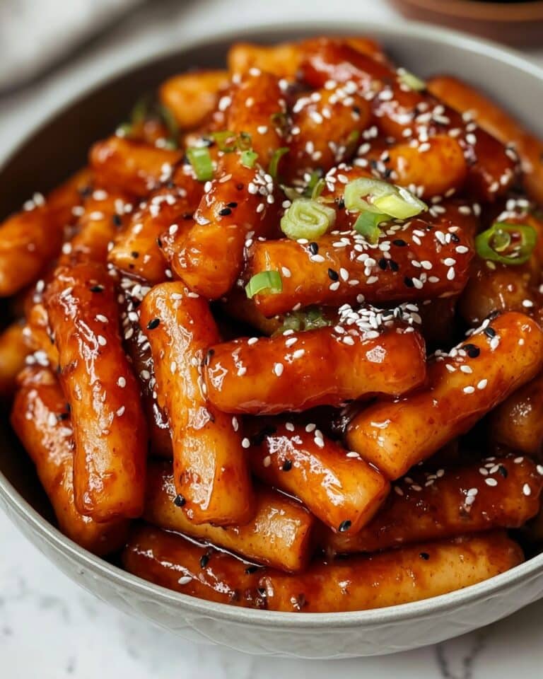 Sweet Soy Butter Korean Rice Cakes Recipe