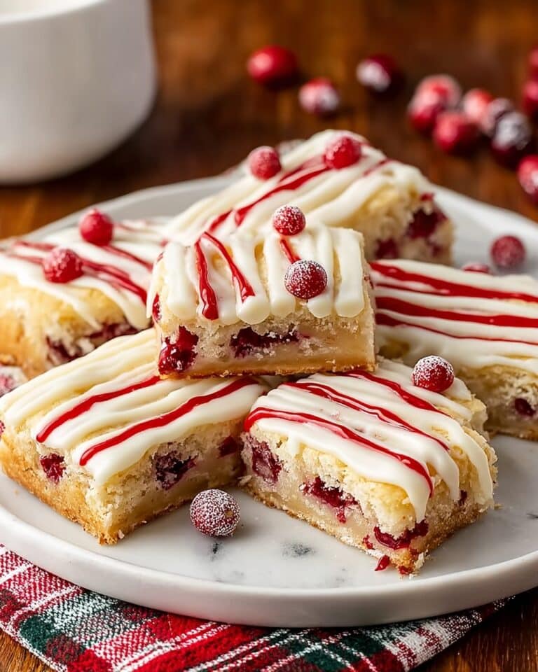 Christmas Cherry Bars Recipe