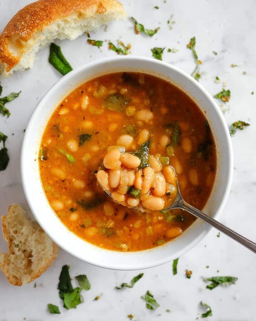 Fasolatha – White Bean and Tomato Soup Recipe
