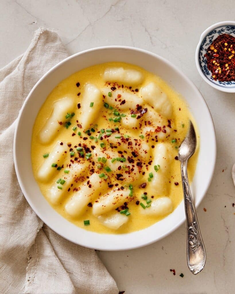 Tteok and Cheese Recipe