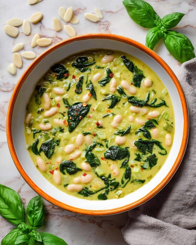 White Bean Pesto Soup Recipe