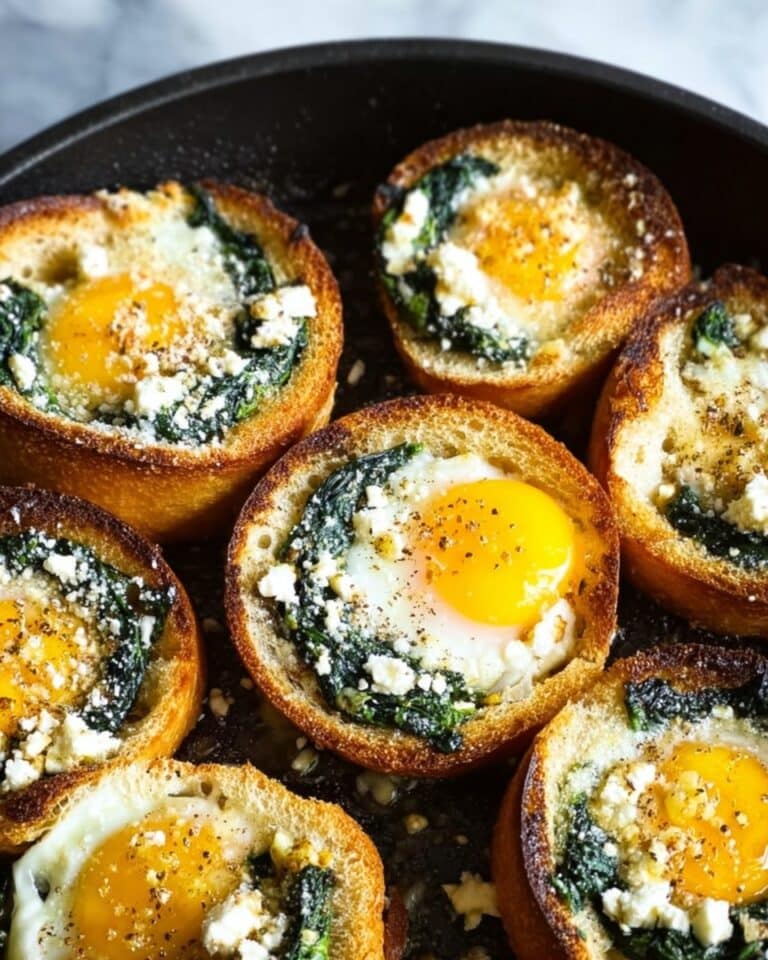 Baked Za’atar Egg Buns with Spinach and Feta Recipe