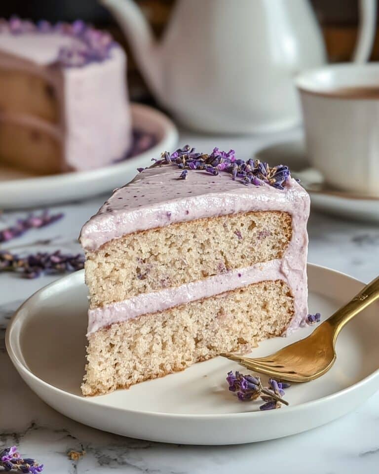 Earl Grey Lavender Cake Recipe