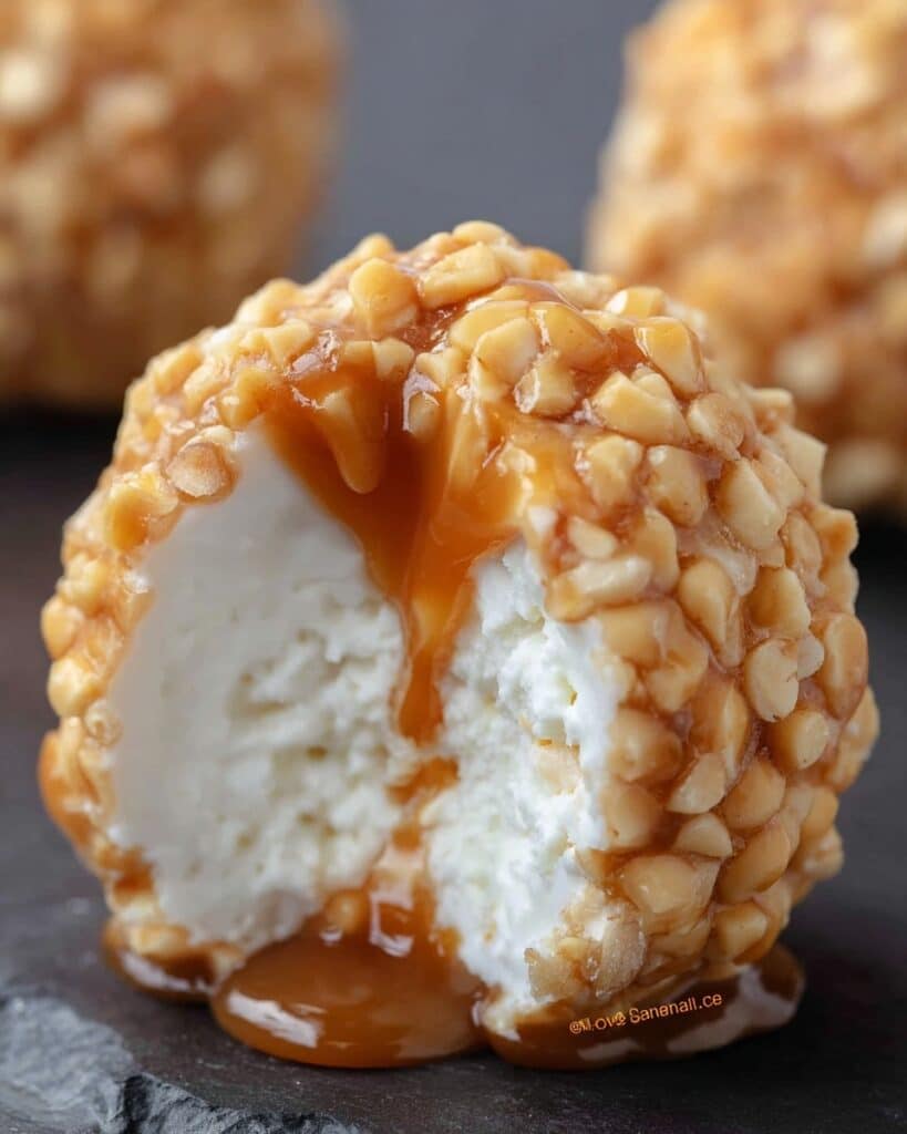 Caramel Marshmallow Rice Krispie Balls Recipe
