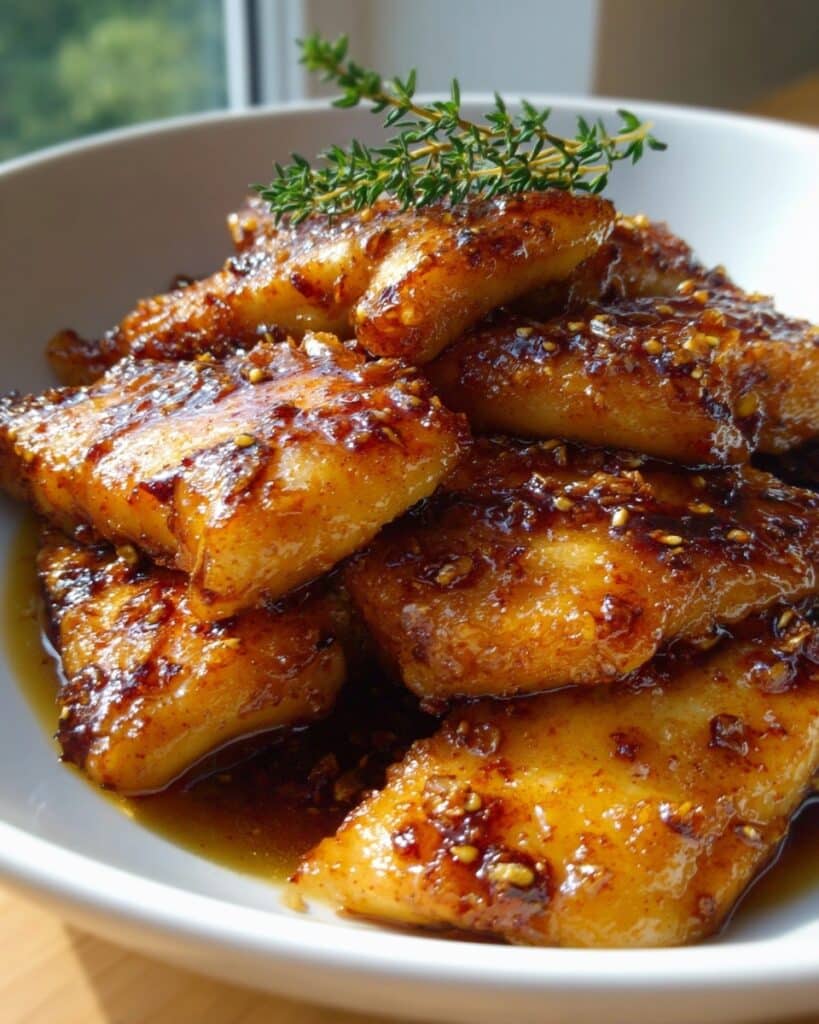 Air Fryer Maple Glazed Chicken Breast Recipe