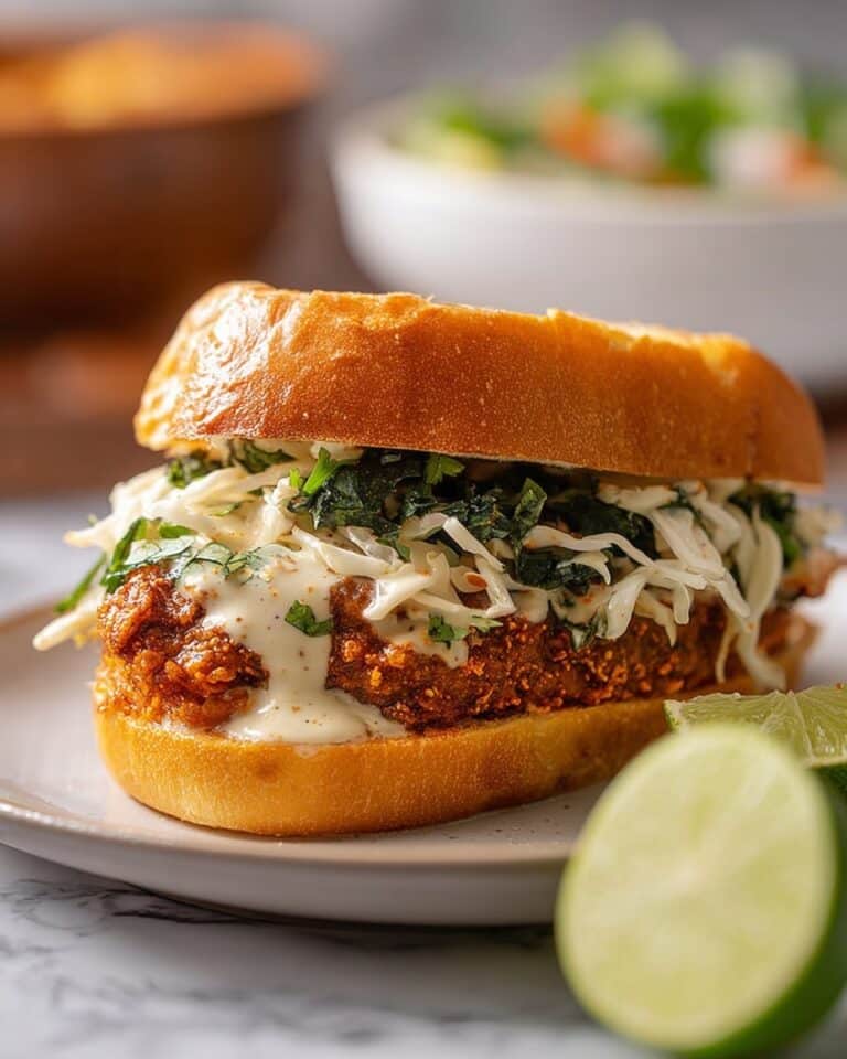 Crispy Cilantro Lime Chicken Sandwich Recipe