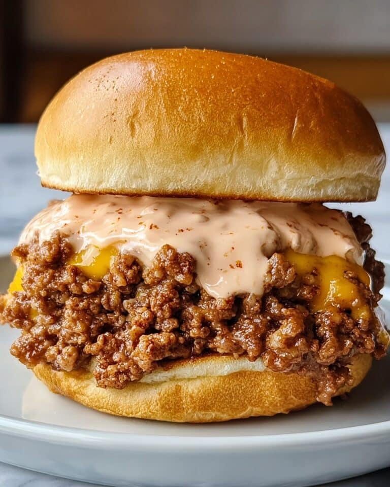 Easy Big Mac Sloppy Joes Recipe with Special Sauce Recipe