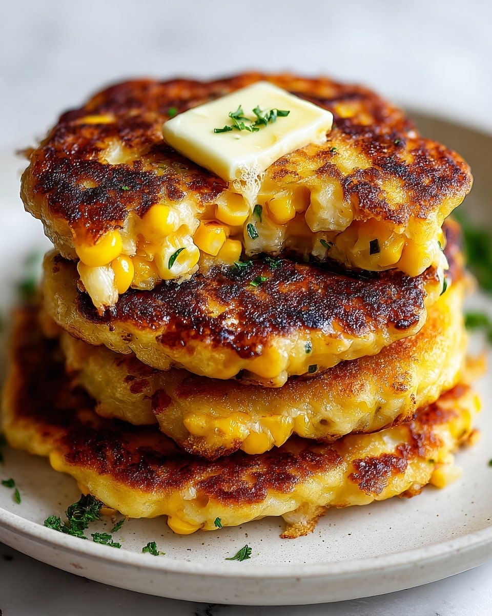 Venezuelan Sweet Corn Cachapas Recipe