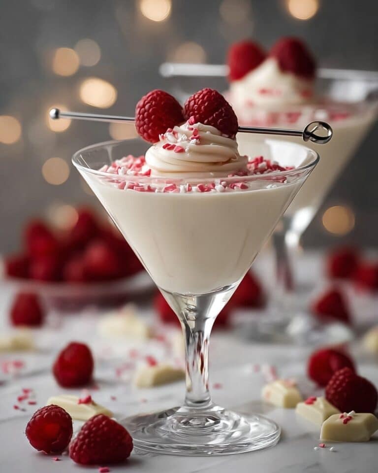 Raspberry White Chocolate Martini Recipe