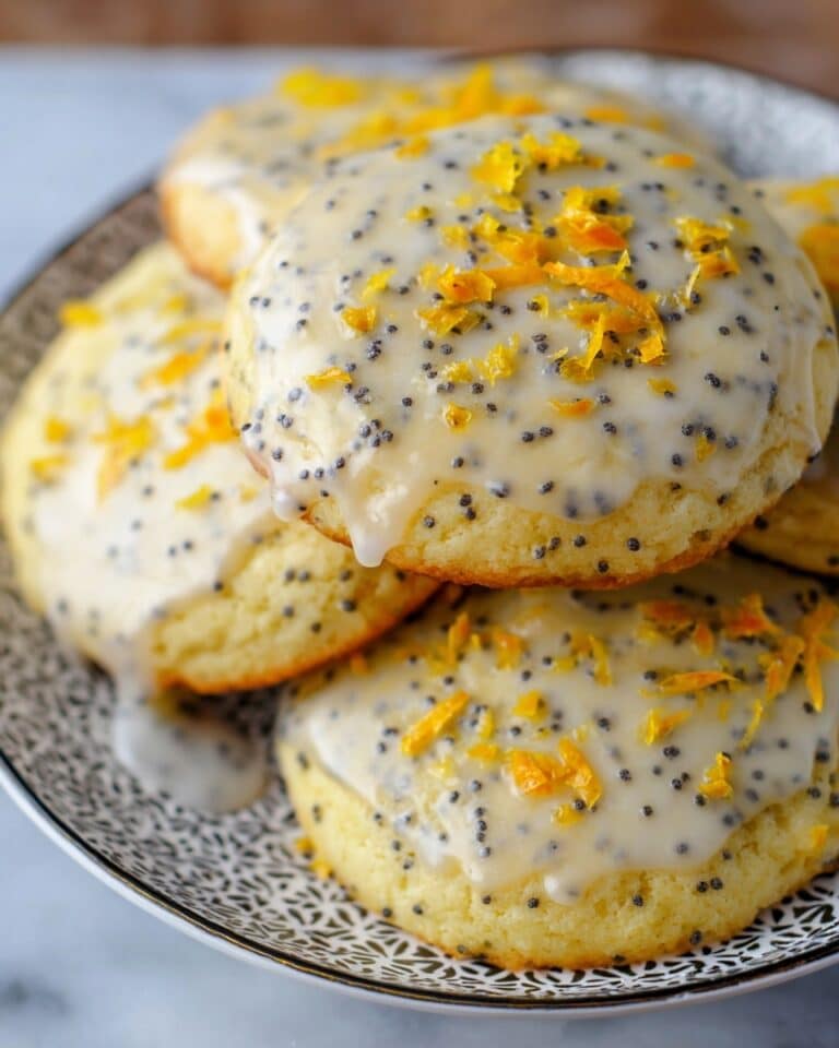 Orange Poppy Seed Cookies Recipe