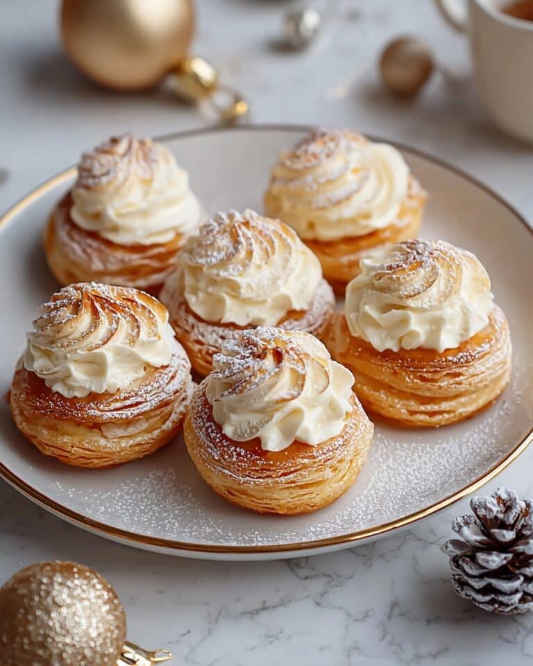 Eggnog Cream Puffs Recipe