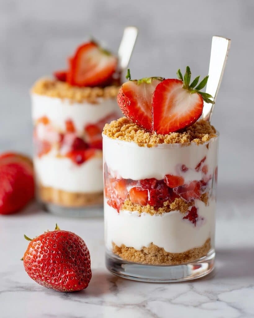 High Protein Cheesecake Jars Recipe