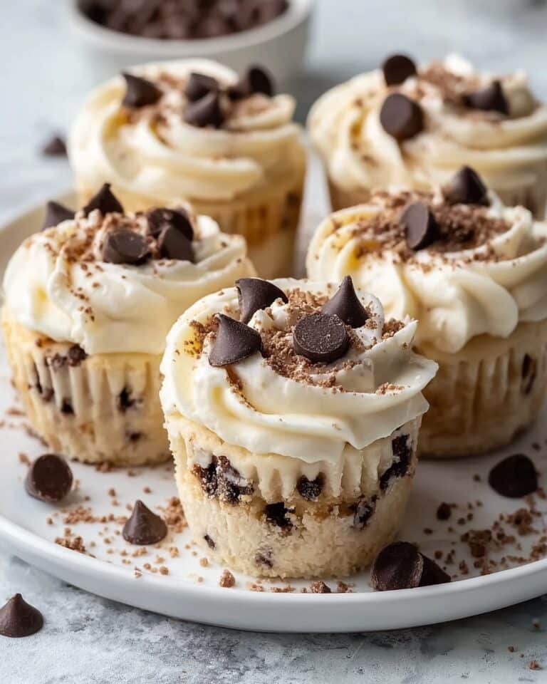 High Protein Yogurt Cookie Dough Cups Recipe