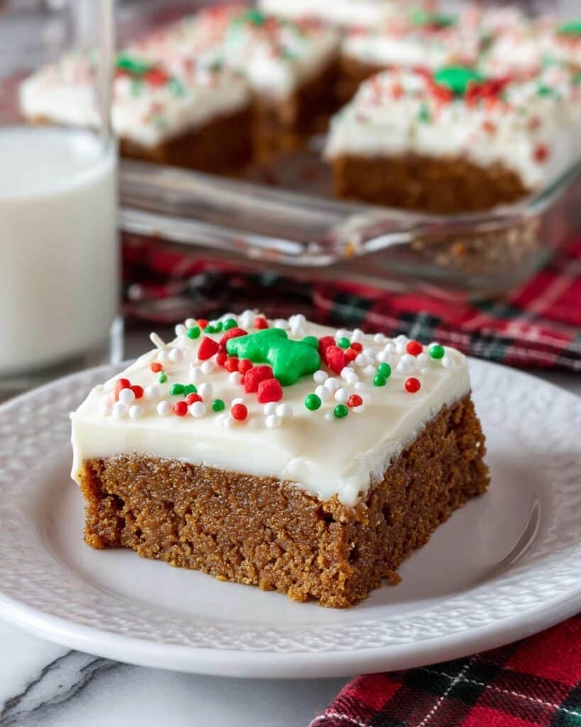 Gingerbread Cookie Bars Recipe