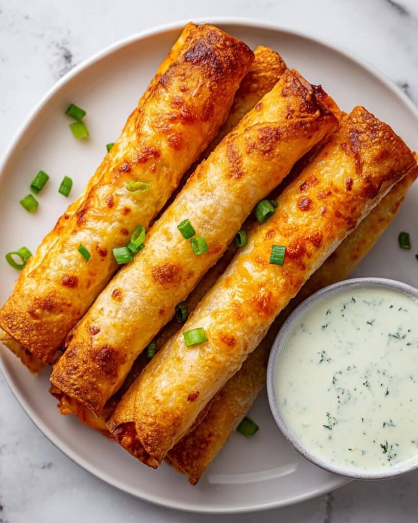 Buffalo Chicken Taquitos Recipe