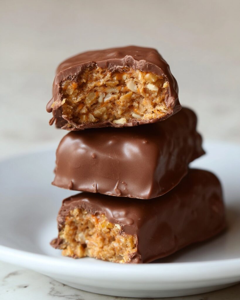 Copycat Reese’s Peanut Butter Protein Bars Recipe