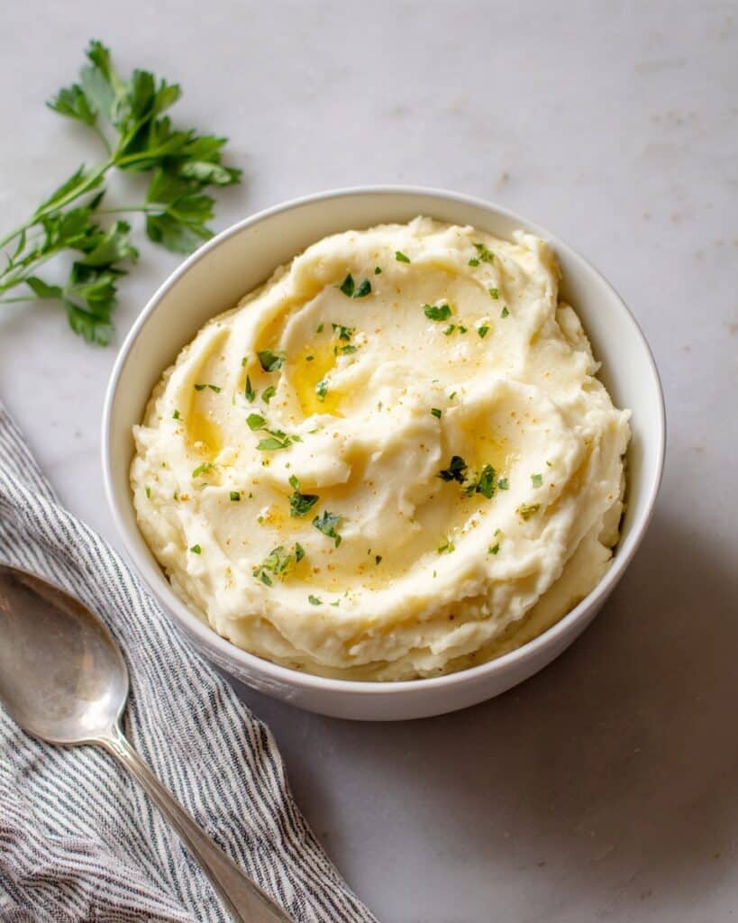 Butter Bean Mash with Lemon and Vegan Cream Recipe