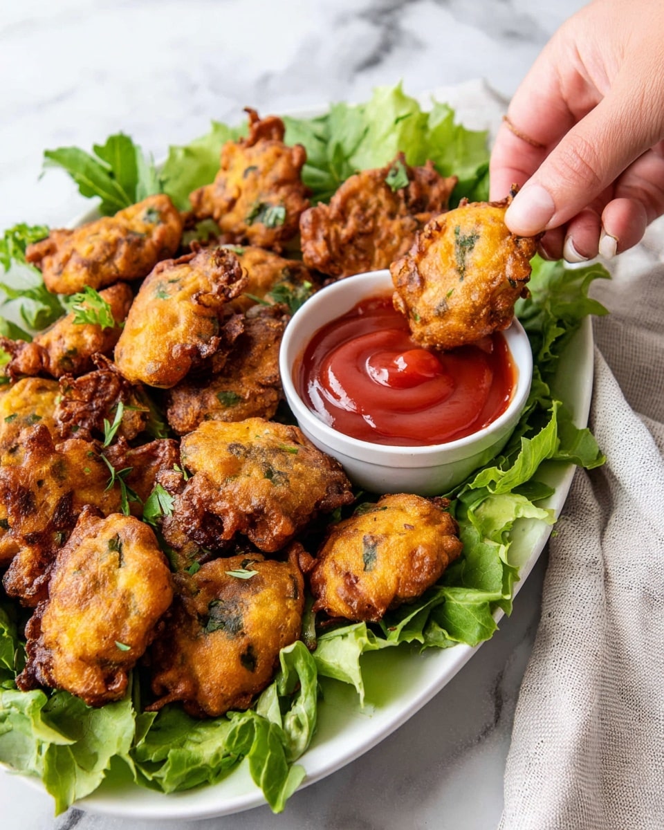 Crispy Potato Pakora Recipe