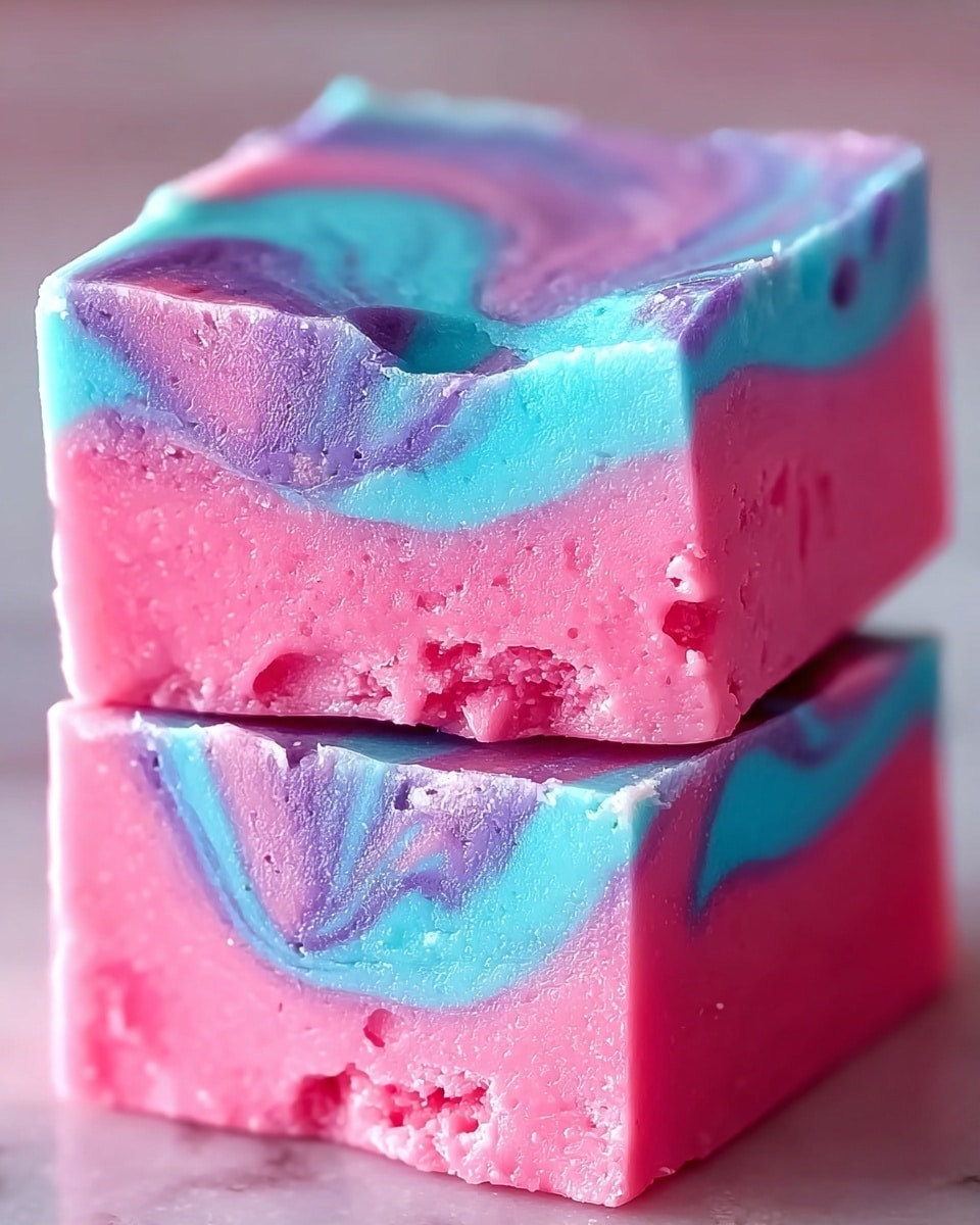 Cotton Candy Galaxy Fudge Recipe