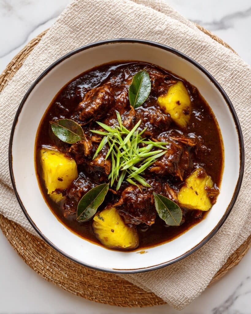 Chicken Adobo with Pineapple Recipe
