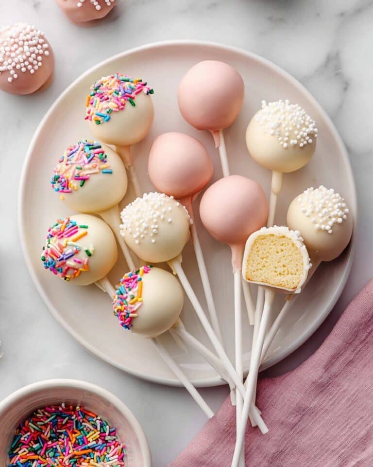 Homemade Cake Pops Recipe
