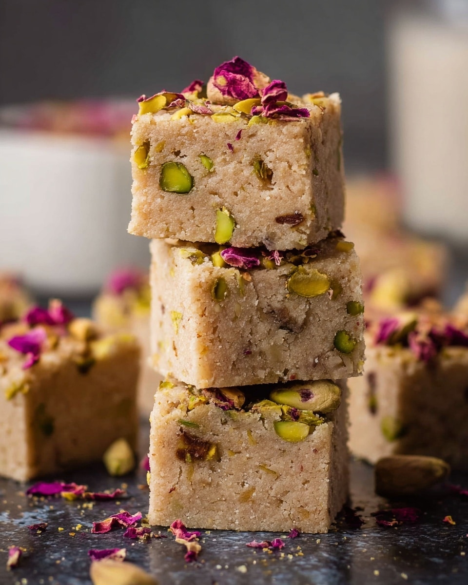 Middle Eastern Tahini Halva with Pistachios Recipe