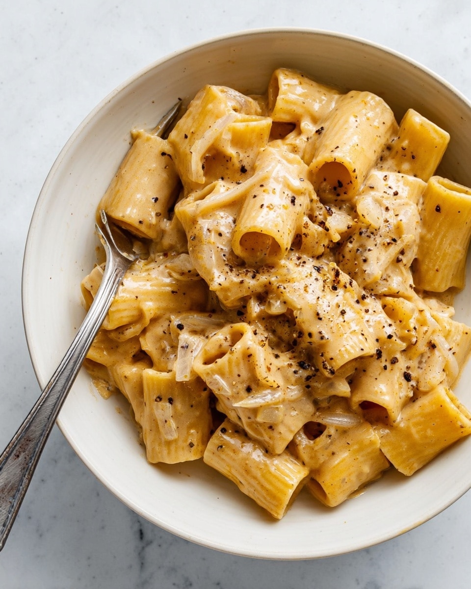 One-Pot French Onion Rigatoni Recipe