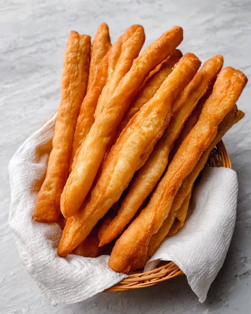 Youtiao (Chinese Fried Dough) Recipe
