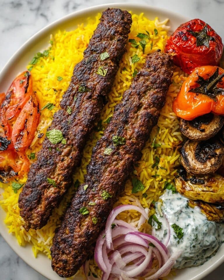 Kabob Koobideh (Persian Beef Kebab Recipe) Recipe