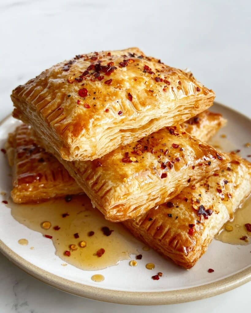 Hot Honey Fruit Pastries Recipe