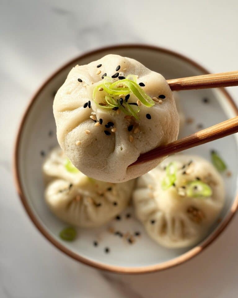 Vegan Aubergine Baozi (Chinese Steamed Bun) Recipe