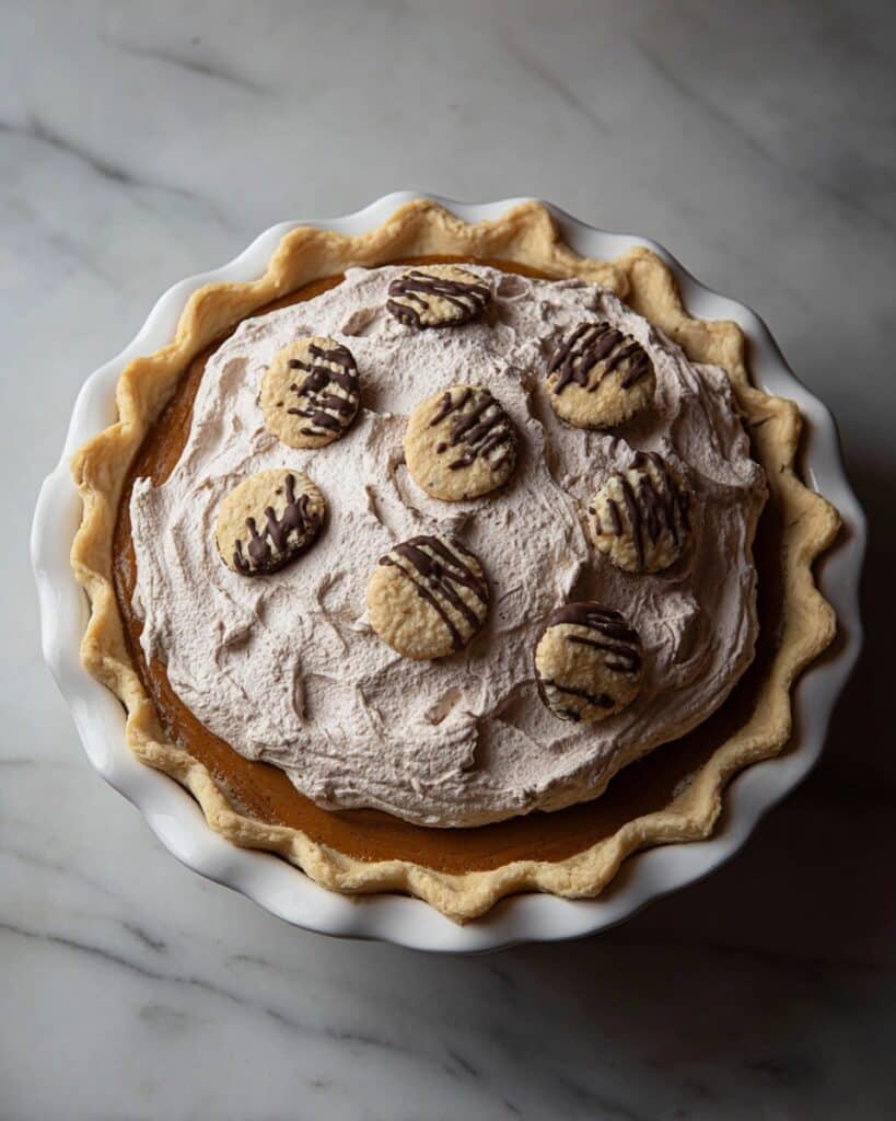 Fudge Cookie Pumpkin Pie Recipe