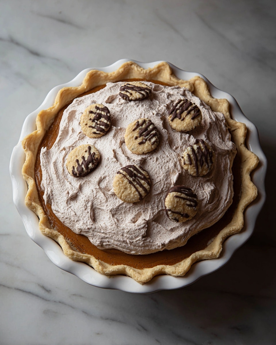 Fudge Cookie Pumpkin Pie Recipe