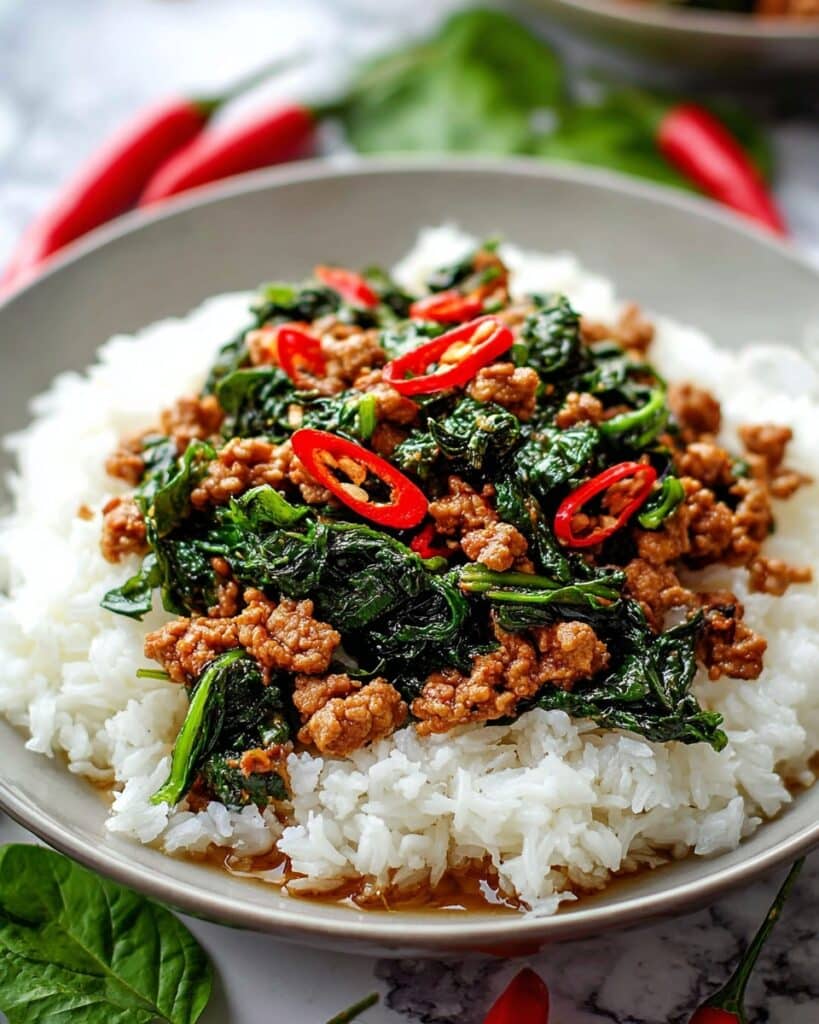 Quick Thai Basil Chicken Recipe
