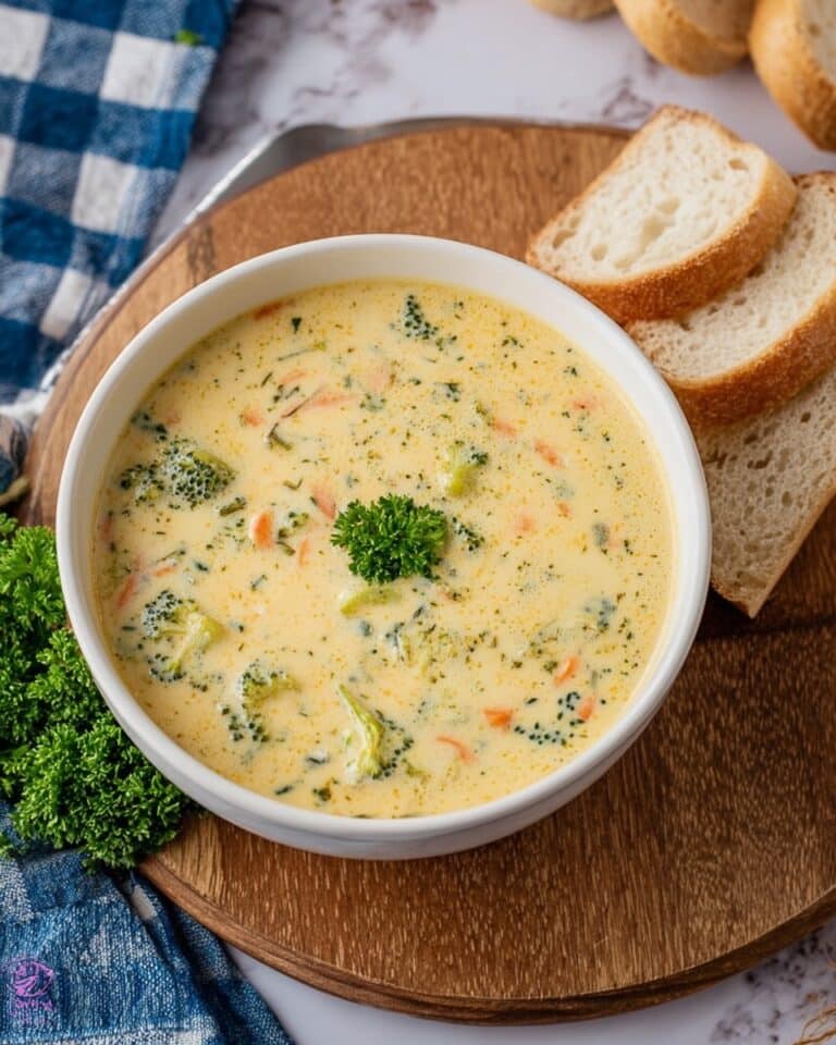 Broccoli and Cheddar Soup Recipe