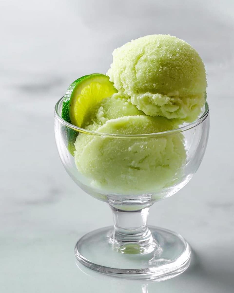 Lime Sorbet Ice Cream Recipe