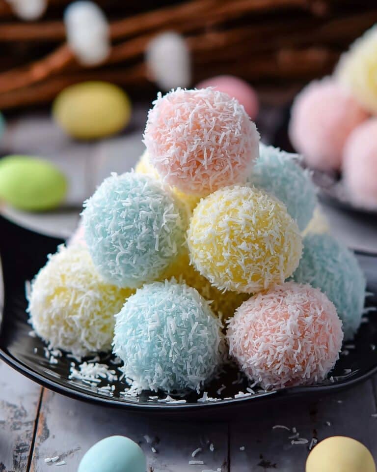 Easter Bunny Coconut Tails Recipe