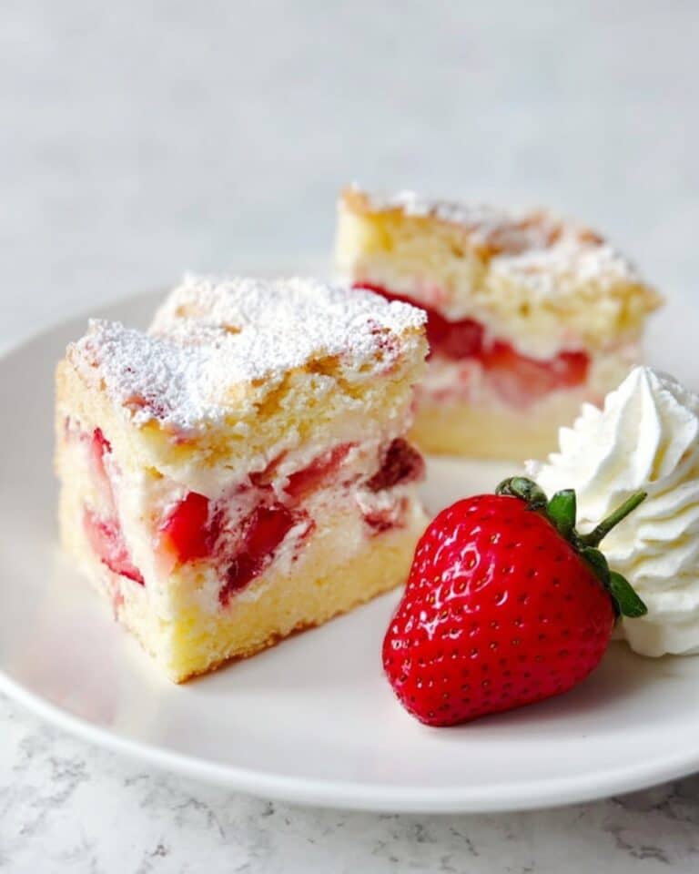 French Strawberry Cake Recipe